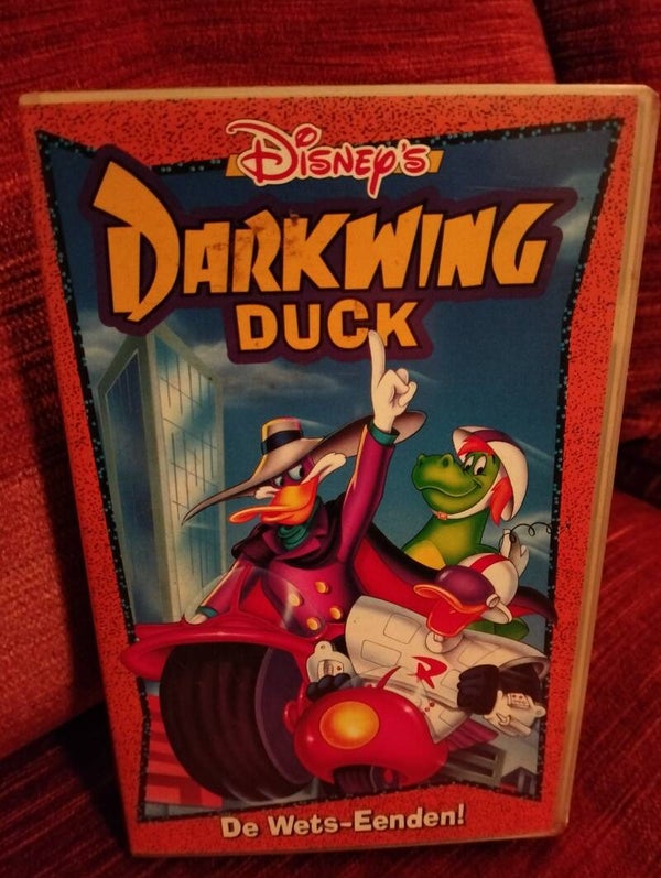 VHS videoband Darkwing Duck de wets-eenden