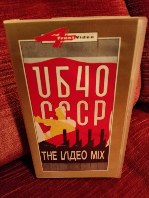 VHS videoband UB40 CCCP the video mix