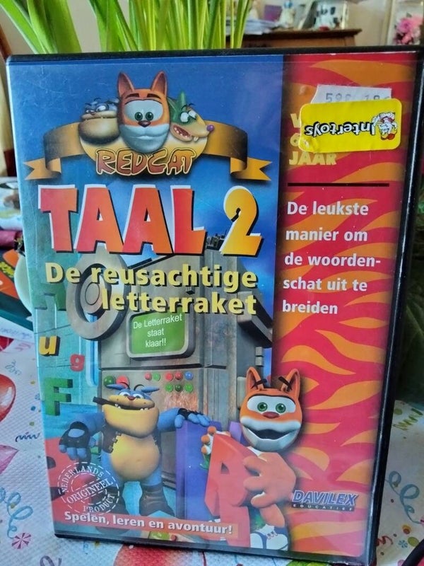 PC CD ROM - Taal 2 de reusachtige letterrqket