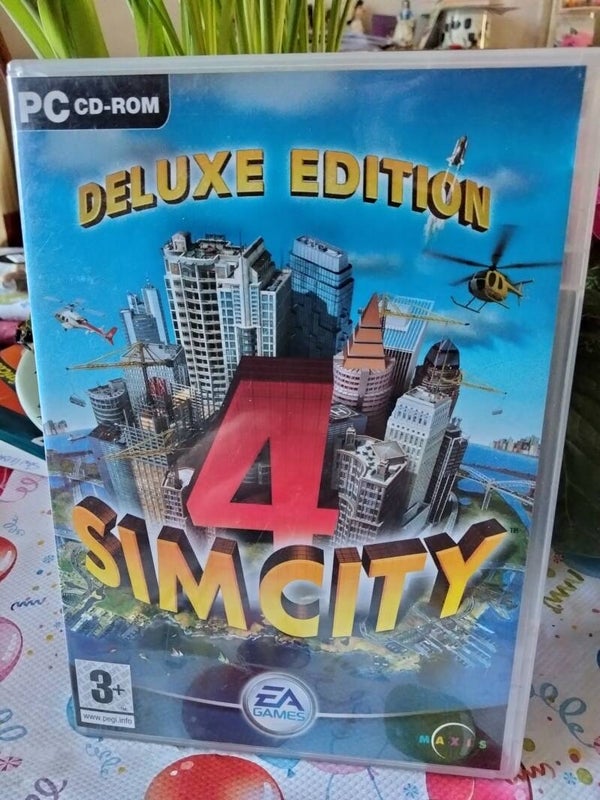 PC CD ROM - Simcity 4 deluxe edition
