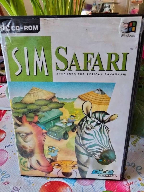 PC CD ROM - Sim safari