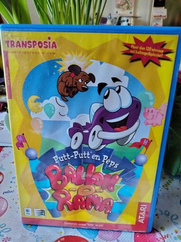 PC CD ROM - Putt Putt en Peps Ballon Rama