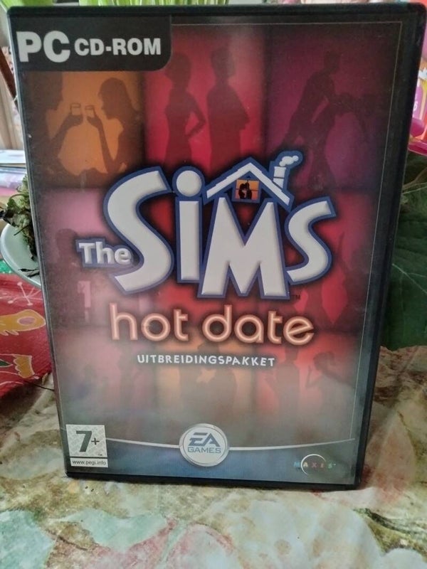 PC CD ROM - the Sims hot date uitbreidingspakket
