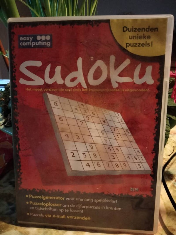 PC CD ROM - Sudoku