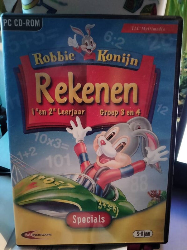 PC CD ROM - Robby Konijn Rekenen