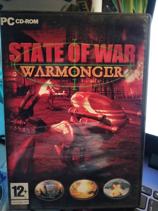 PC CD ROM - State of war warmonger