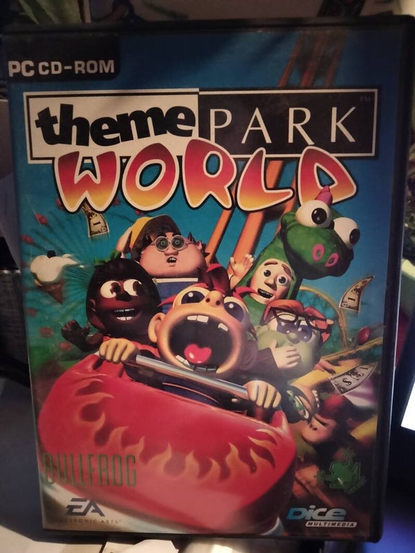 PC CD ROM - Theme Park World