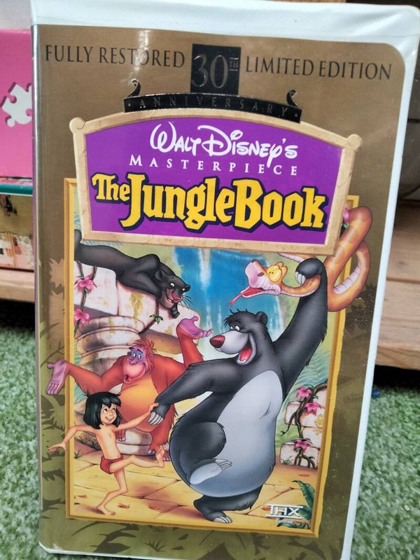 VHS videoband The Jungle book limited edition