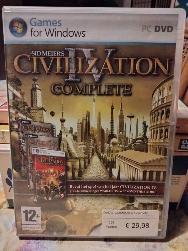 PC DVD - Civilization Complete