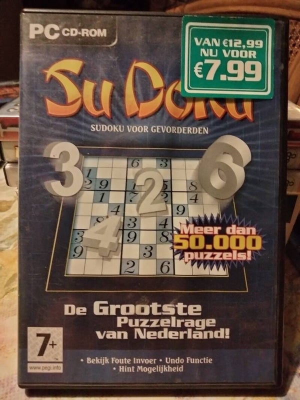 PC CD ROM - Sudoka