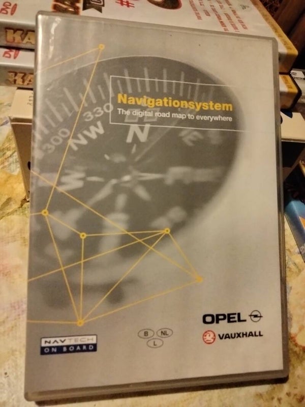 PC CD ROM - Navigation system OPEL