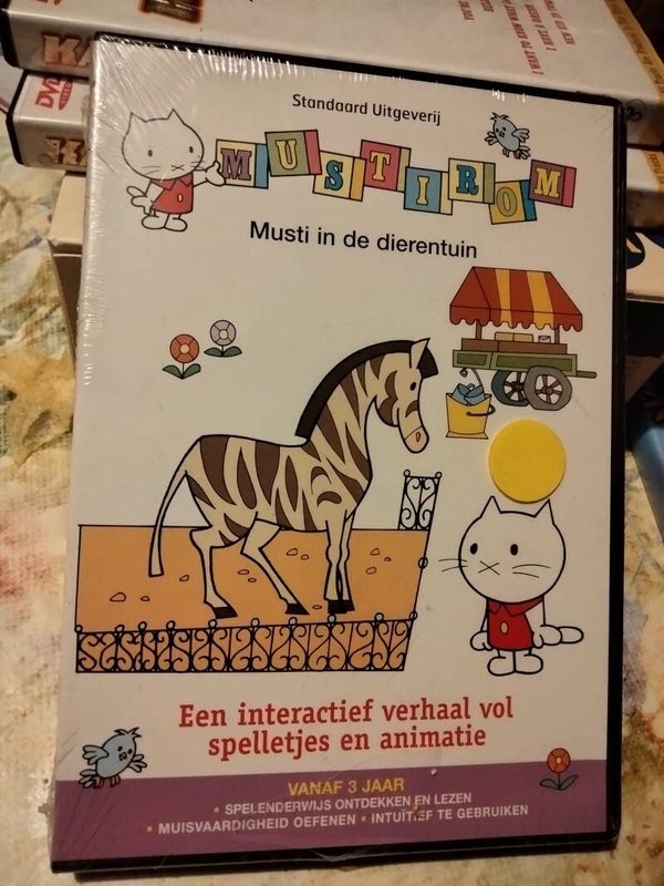 PC CD ROM - Musti in de dierentuin NIEUW
