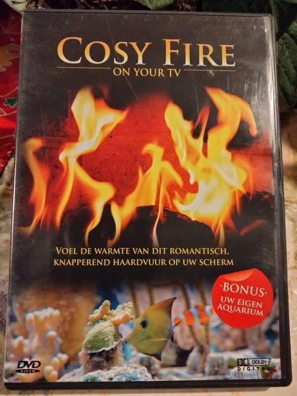 DVD Cosy Fire on your tv