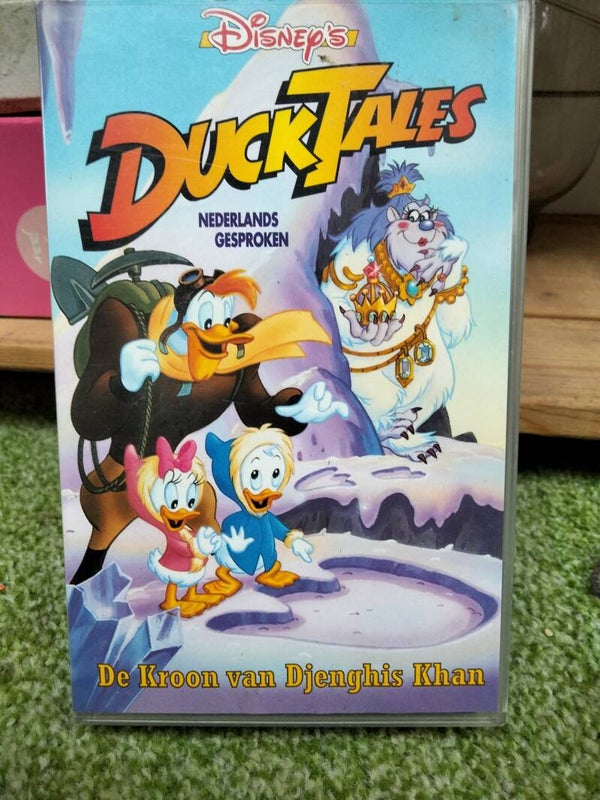 VHS videoband -  Ducktales De kroon van Djenghis Khan