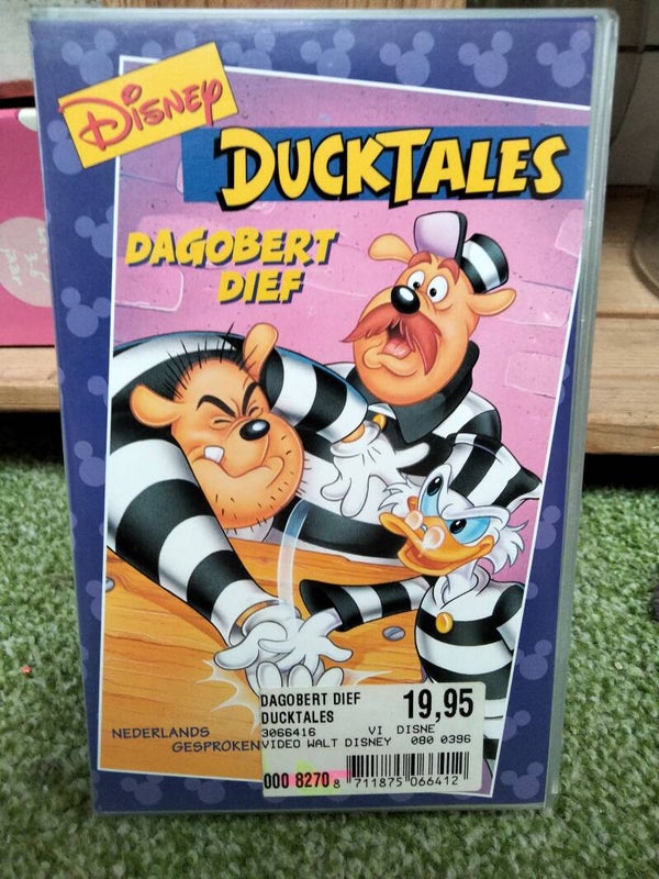 VHS videoband - Ducktales Dagobert dief