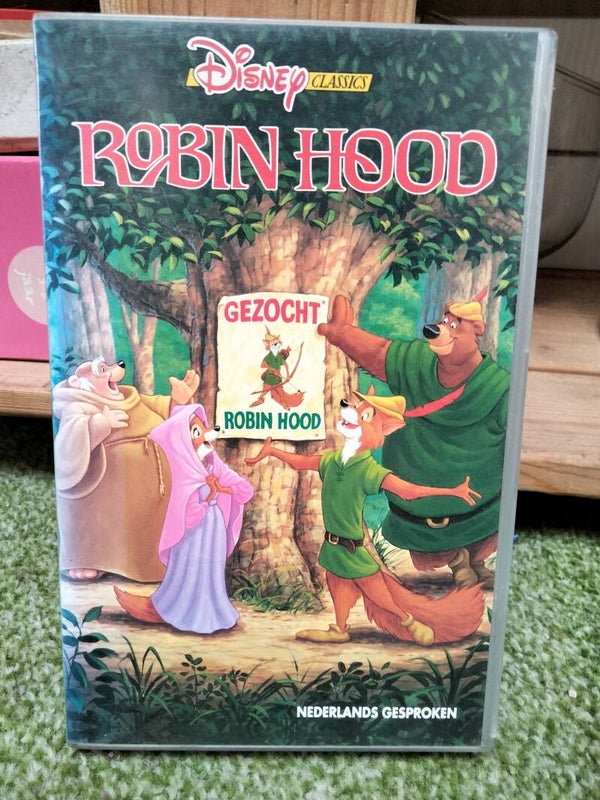 VHS videoband - Robin Hood gezocht Robin Hood