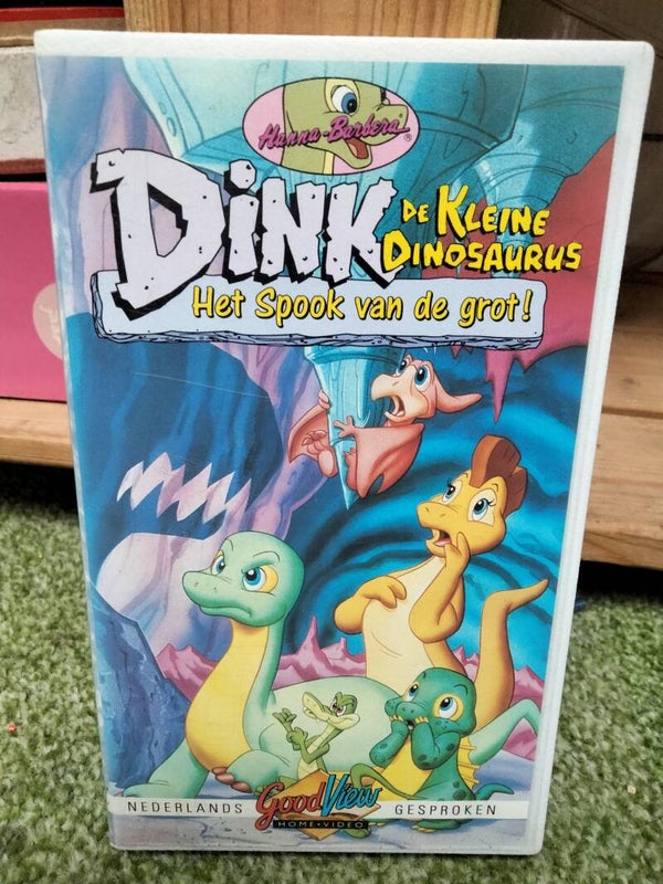 VHS videoband Dink het spook van de grot