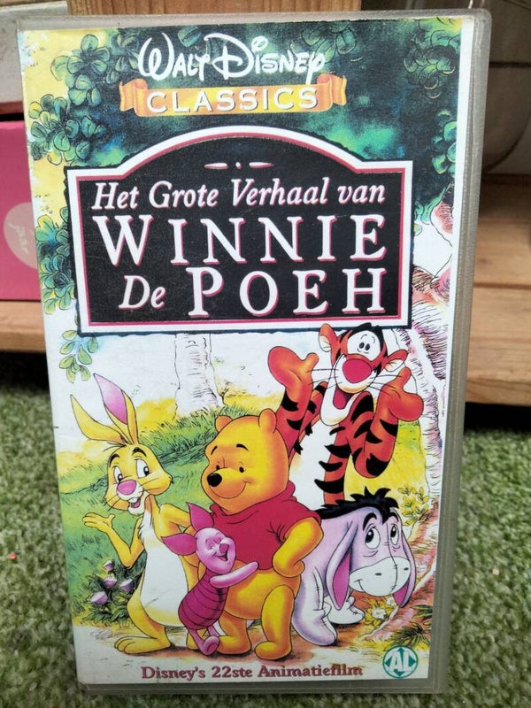 VHS videoband - Het grote verhaal van Winnie de Poeh