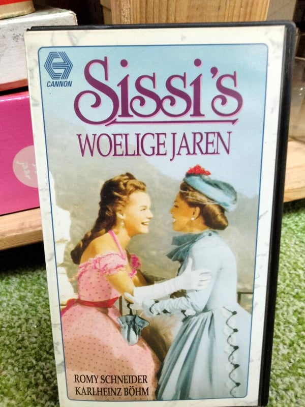 VHS videoband - Sissi's woelige jaren