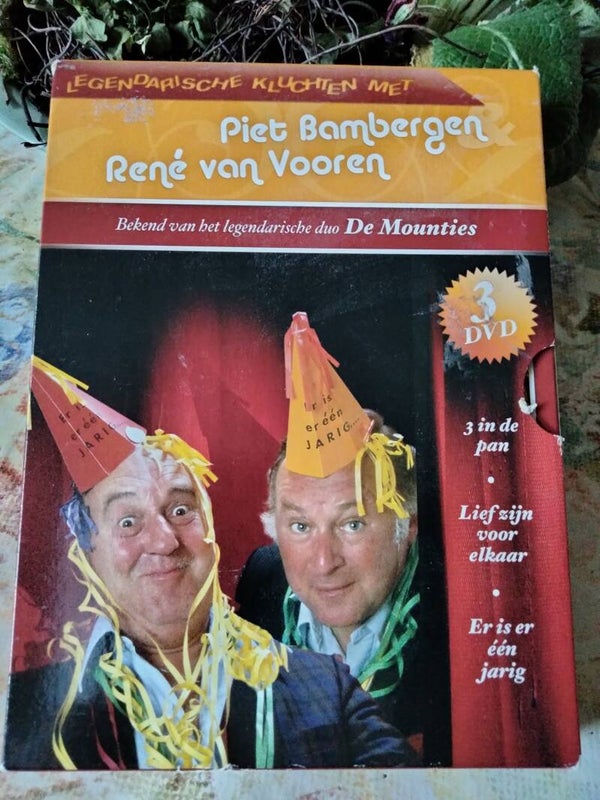DVD Piet Bambergen en Rene Van Vooren ( 3DVD )