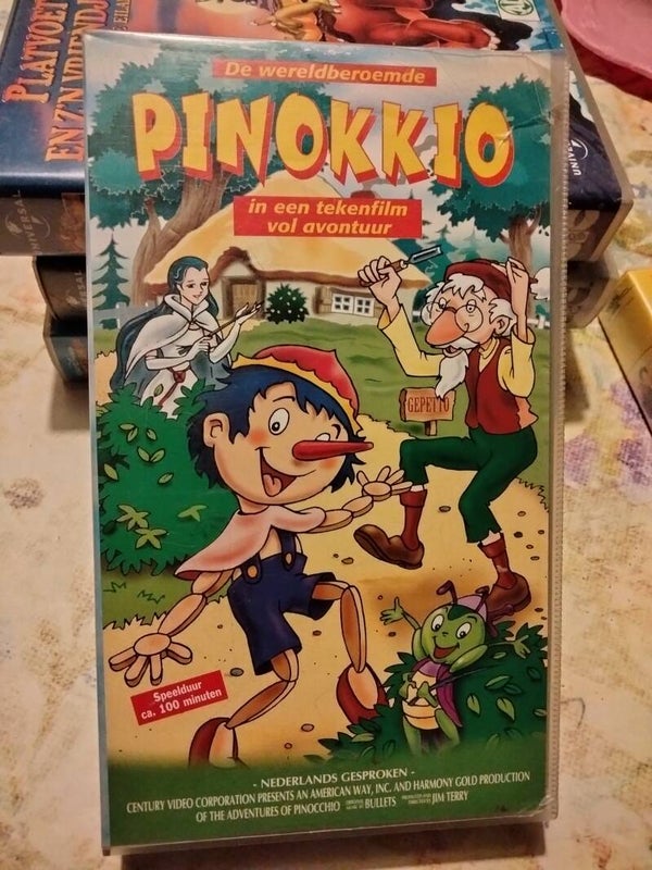VHS videoband Pinokkio