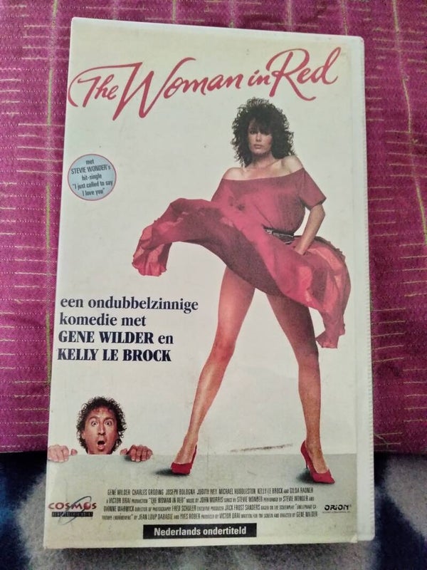 VHS videoband The woman in red
