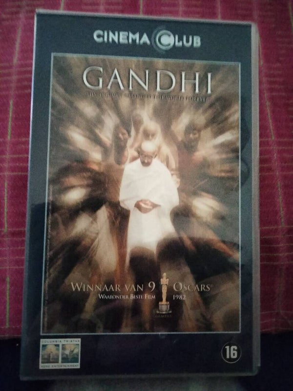 VHS videoband Gandhi