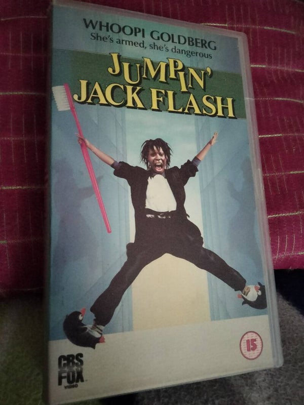VHS videoband Jumpin' Jack Flash