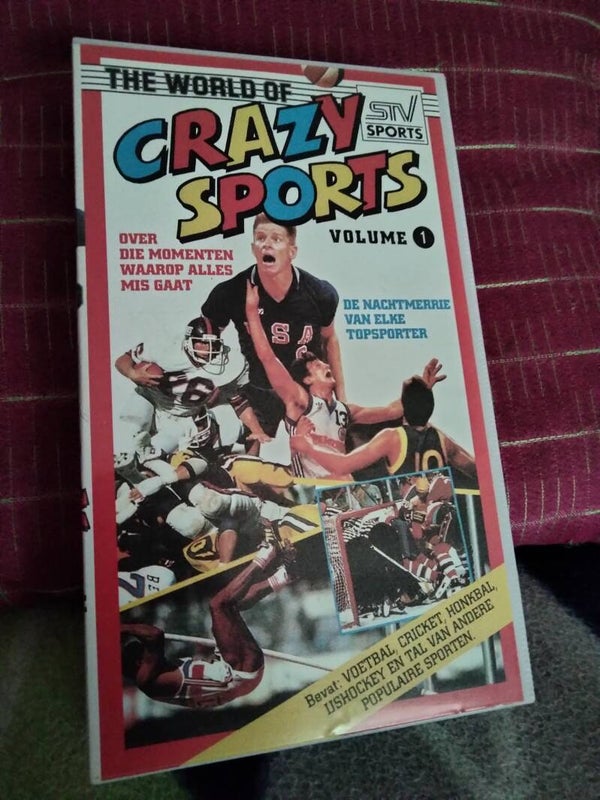 VHS videoband Crazy Sports volume 1