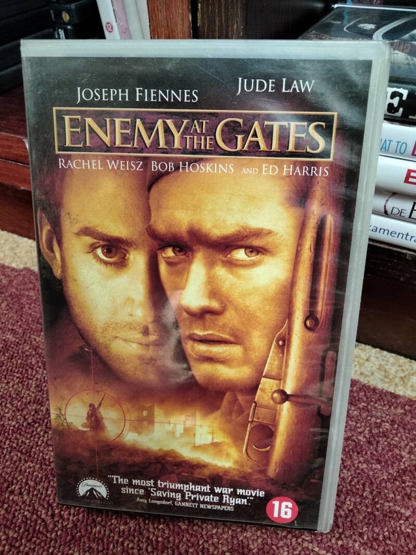VHS videoband Enemy at the Gates