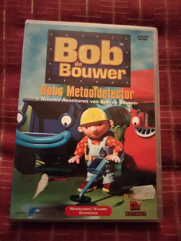DVD Bob de Bouwer Bobs metaaldetector
