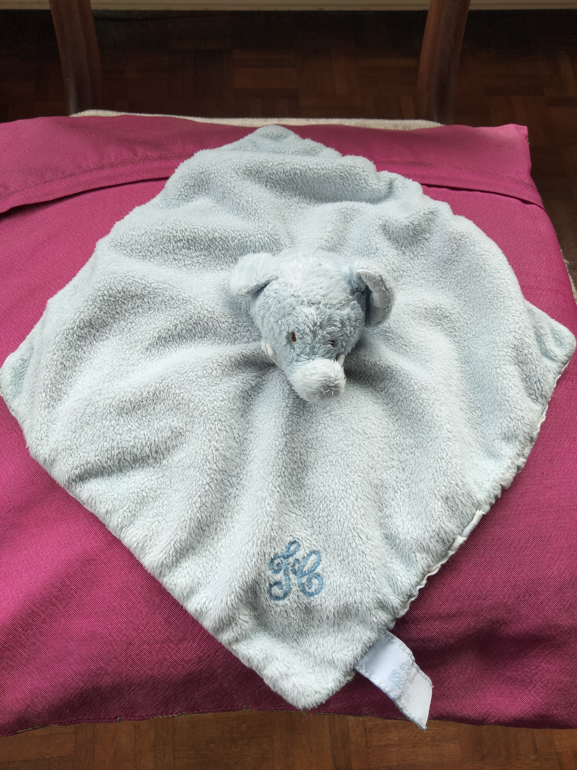 Knuffeldoek Olifant Tantine Chocolat