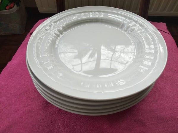 Borden wit Eschenbach diameter 19,5 cm 5 stuks