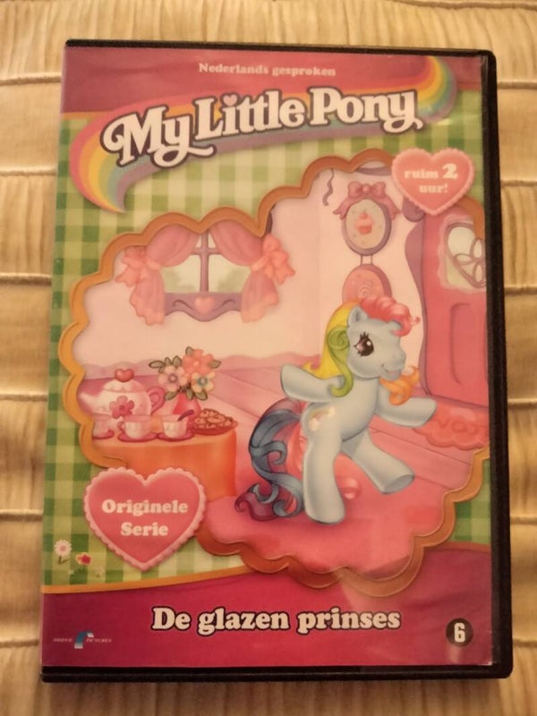 DVD My little pony de glazen prinses