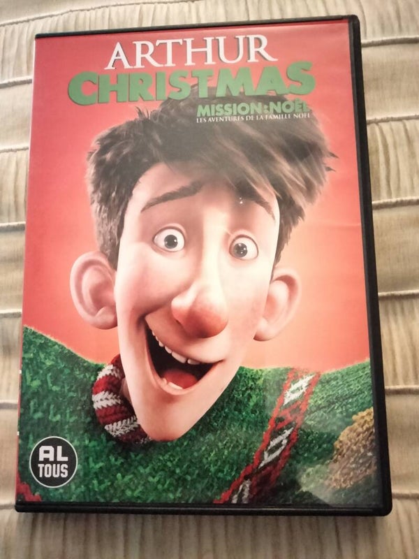 DVD kerst Arthur christmas mission Noel