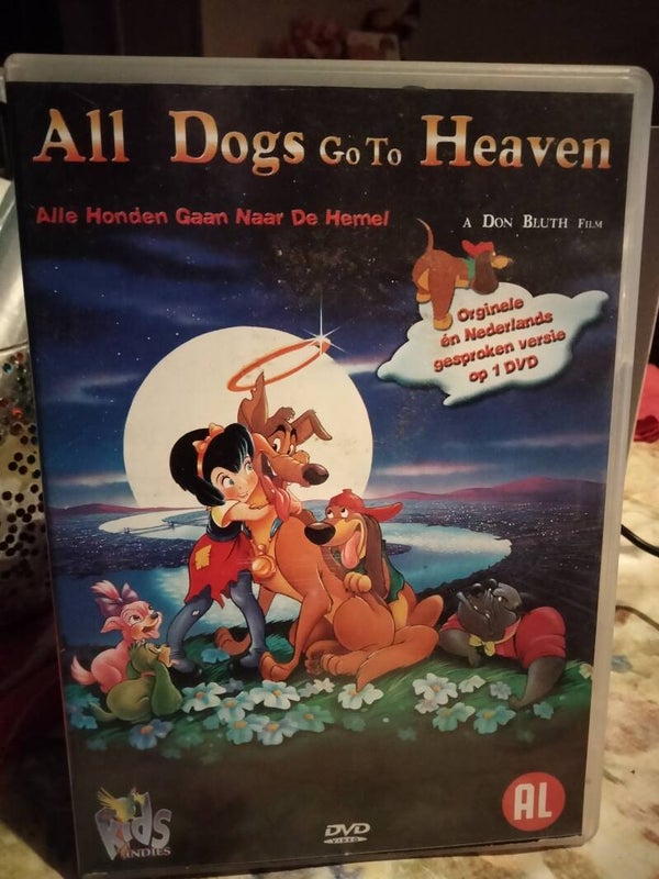 DVD All dogs go to heaven