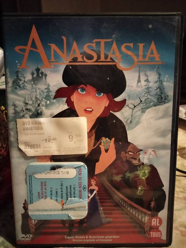DVD Anastasia