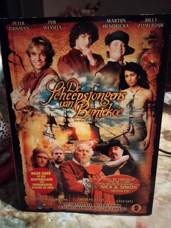 DVD De scheepsjongens van bontekoe 2 disc