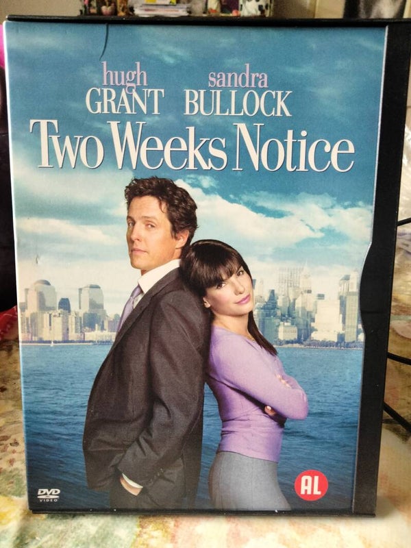DVD Two weeks notice