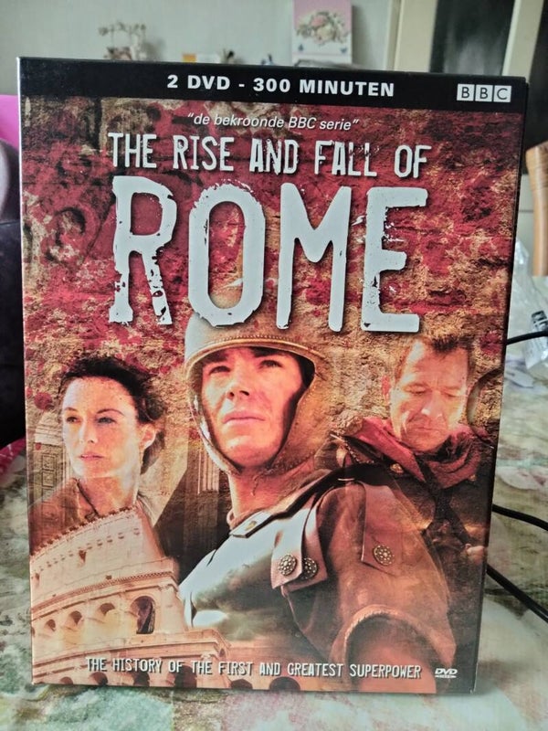 DVD The rise and fall of rome 2 disc