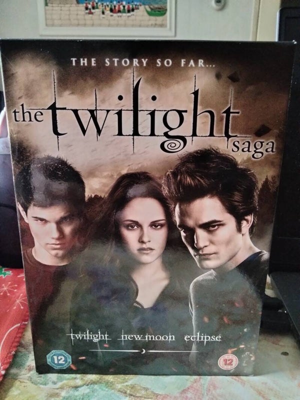 DVD The Twilight saga ( 3 disc )