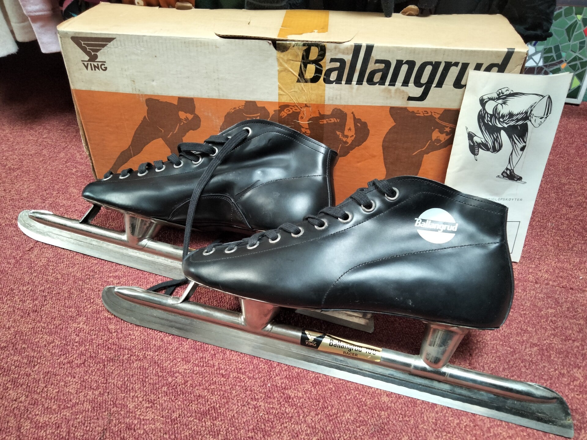 Schaatsten Ving Ballangrud 100 Maat 44