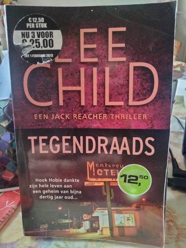 Thriller Lee Child tegendraads