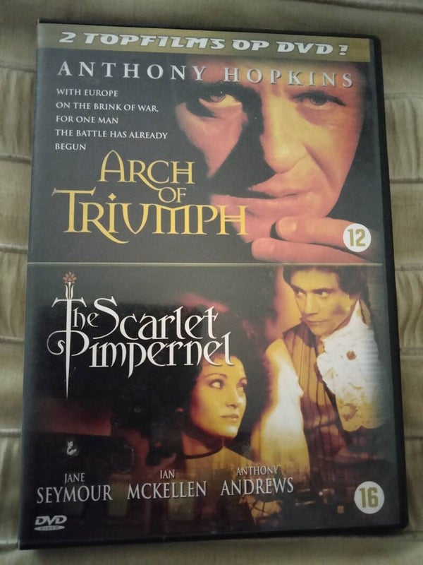 DVD Arch of triump / The scarlet pimpernel ( 2 films )