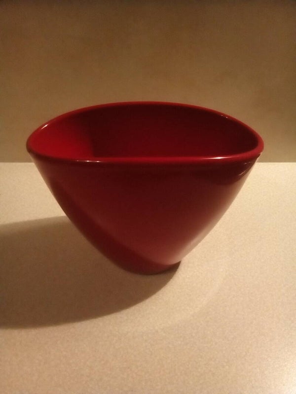 Blumentopf rot, oval