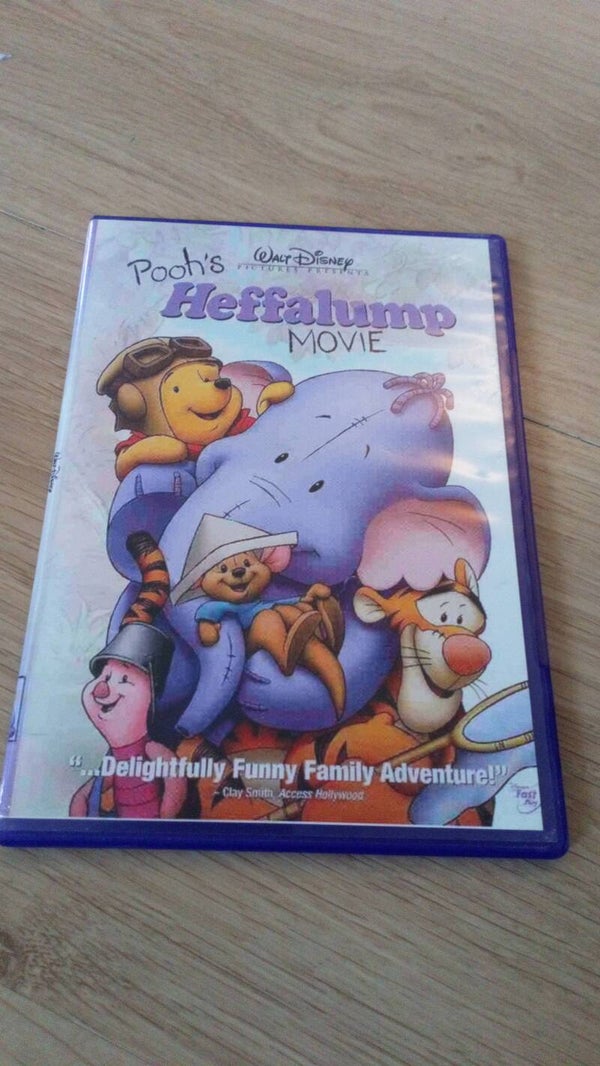 DVD Pooh's Heffalump movie ( English)