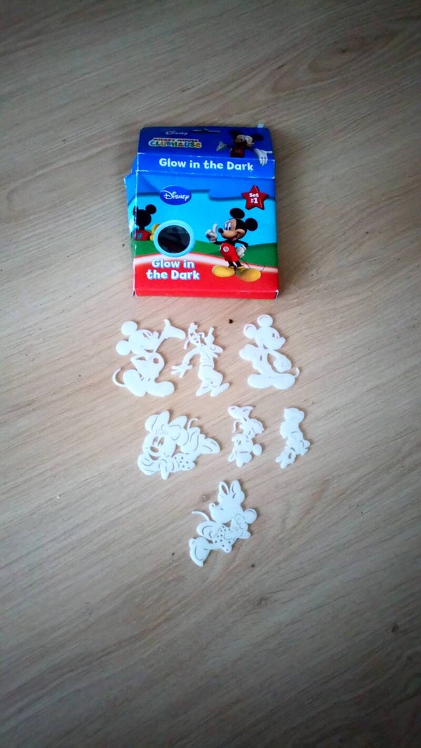 Disney - Glow in the dark - Set #1 - Mickey Mouse Clubhouse
