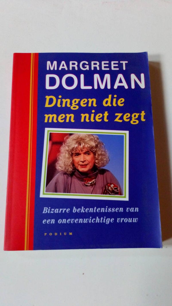 Margreet dolman - Dingen die men niet zegt