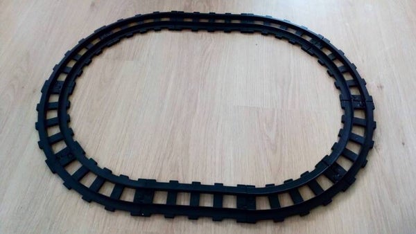 Kerst speelgoed treinrails compleet