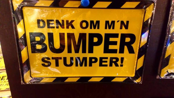 Tekstborden metaal met grappige teksten